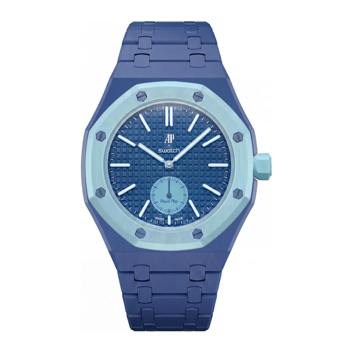 Core Lamba, bioceramic bracelet and case for the Royal Pop, view 1